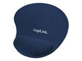 LOGILINK ID0027B LOGILINK - Gel mouse pad with wrist rest support, blue