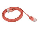 LANBERG PCUF5-10CC-0050-R Lanberg Patchcord RJ45 cat. 5e FLAT UTP 0.5m Red