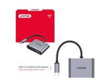 UNITEK Adapter USB-C to 4K 60Hz Hdmi Full HD VGA V1126A