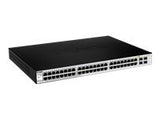 D-LINK 48-Port Layer2 Smart Managed Gigabit Switch dlink green 3.0 44x 10/100/1000Mbit/s TP RJ-45 Port4x Combo 10/100/1000Mbit/s