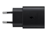 SAMSUNG Wall Charger Super Fast 25W USB-C to USB-C Black