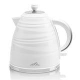 ETA Kettle ETA160590020 Juna Electric, 2200 W, 1.7 L, Plastic, White, 360� rotational base