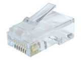 GEMBIRD LC-8P8C-002/50 LAN modular plug 8P8C for solid CAT6 LAN cable 30U 50pcs per bag