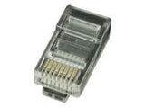 GEMBIRD LC-8P8C-001/10 Gembird LAN modular plug 8P8C for solid cable cat. 5e, 30U (10 pcs)