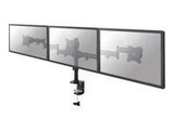 NEOMOUNTS SELECT Flat Screen Desk mount 10-27inch clamp/grommet 3 screens 24kg Black