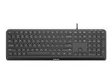 PHILIPS SPK6207B Wired Keyboard Black - US International