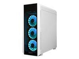CHIEFTEC Scorpion 3 White edition ATX gaming with 4x120 A-RGB fan 2 tempered glass side and front