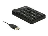 DELOCK USB Key Pad 19 keys black