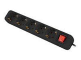 LANBERG Power strip 5x Shuko 3m Circuit breaker black