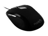 NATEC NMY-0667 Optical mouse Natec PIGEON USB, Black