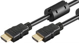 Goobay High Speed HDMI Cable with Ethernet (Ferrite) 31911 Black, HDMI to HDMI, 10 m