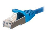 NETRACK BZPAT05FB Netrack patch cable RJ45 snagless boot Cat 5e FTP 0.5m blue