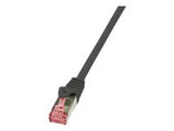 LOGILINK CQ2023S LOGILINK - Patchcord Cat.6 S/FTP PIMF PrimeLine 0,5m black