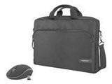 NATEC NTO-1304 Natec Laptop Bag WALLAROO 15,6 Black + wireless mouse