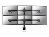 TV SET ACC DESK MOUNT BLACK/19-27" FPMA-D700D6 NEOMOUNTS