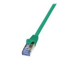 LOGILINK CQ3095S LOGILINK - Patch Cable Cat.6A 10G S/FTP PIMF PrimeLine green 10m