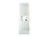 QOLTEC 52207 Zippers Qoltec   4.8*300   100szt   nylon UV   White