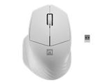 NATEC Wireless mouse Siskin 2 1600DPI Bluetooth 5.0 + 2.4Ghz white