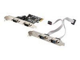 LANBERG PCE-DB9-004 Lanberg PCI Express->COM 9PIN X4 + Low profile bracket