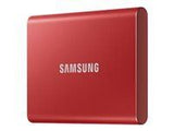 SAMSUNG Portable SSD T7 1TB external USB 3.2 Gen 2 metallic red