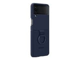 SAMSUNG Silicon Cover with Ring for Galaxy Z Flip4 Navy