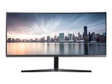 SAMSUNG LC34H890WGRXEN 34inch Curved WQHD 3440x1440 21:9 3000:1 DP/HDMI/USB Type-C Dock 65w USB hub 3 port Height-adjustable Black