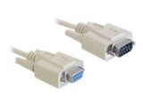 DELOCK Cable Serial Ext. SUB-D 9 10m St/Bu