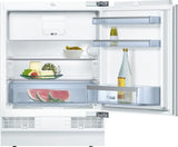 Bosch Serie 6 Refrigerator KUL15AFF0 Energy efficiency class F, Built-in, Larder, Height 82 cm, Fridge net capacity 108 L, Freezer net capacity 15 L, 38 dB, White