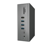 ICYBOX IB-DK2262AC Docking Station USB 3.0 to 6x USB 3.0 + 2x HDMI + 1x GigabitLAN + Audio + Charger