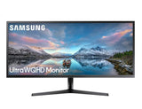 SAMSUNG LS34J550WQRXEN 34inch VA UWQHD 3440x1440 21:9 3000:1 300cd/m2 60Hz 4ms GTG DP HDMI