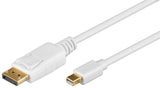 Goobay 52859 Mini DisplayPort adapter cable 1.2, gold-plated, 2m