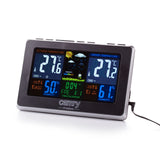 Camry Weather station CR 1174 Black, Colorful digital display, Remote sensor