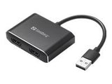 SANDBERG USB to 2xHDMI Link