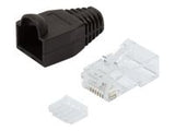 LOGILINK MP0024 LOGILINK - Plug Connector Cat.6 RJ45 100pcs. set, unshielded, black