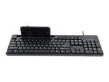 KEYBOARD MULTIMEDIA USB ENG/BLACK KB-UM-108 GEMBIRD