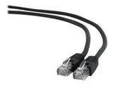 GEMBIRD PP6U-0.25M/BK Patch cord UTP Cat6 0.25m black