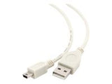 CABLE USB2 AM-MINI 1.8M WHITE/CC-USB2-AM5P-6 GEMBIRD