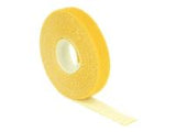 DELOCK Hook-and-loop fasteners L 3 m x W 13 mm roll yellow