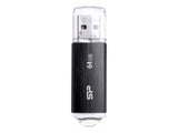 SILICON POWER memory USB Ultima U02 4GB USB 2.0 Black