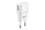 Goobay USB charger Mains socket  44948 Power Adapter,  USB 2.0 port A