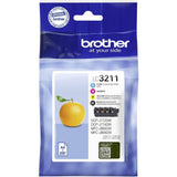 Brother Multipack LC3211VALDR Cartridge, Black, cyan, magenta, yellow