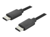ASSMANN USB Type-C connection cable type C to C M/M 1.8m High-Speed bl