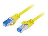 LANBERG patchcord cat.6A FTP LSZH CCA 20m yellow