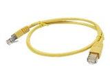 GEMBIRD PP12-2M/Y patchcord RJ45 cat.5e UTP 2m yellow