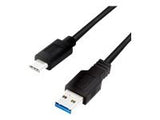 LOGILINK CU0171 LOGILINK - USB 3.2 Gen1x1 cable, USB-A male to USB-C male, black, 3m