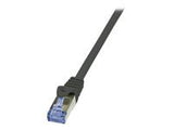 LOGILINK CQ3043S LOGILINK - Patchcord Cat.6A 10G S/FTP PIMF PrimeLine 1,5m black