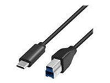 LOGILINK CU0163 LOGILINK - USB 3.2 Gen1x1-Kabel, USB-C-Stecker auf USB-B-Stecker, 2 m