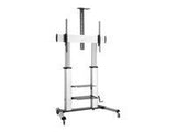 LOGILINK BP0084 TV monitor cart 60â€“100inch height adjustable 100kg max.