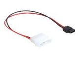 DELOCK Cable Power IDE Molex Plug > Power SATA 6 Pin