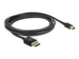 DELOCK Mini DisplayPort to DisplayPort cable 8K 60Hz 2m DP 8K certified